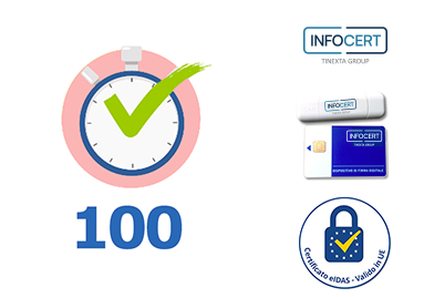 n°100 Marche Temporali Infocert