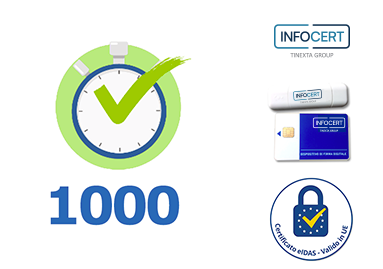 n°1000 Marche Temporali Infocert