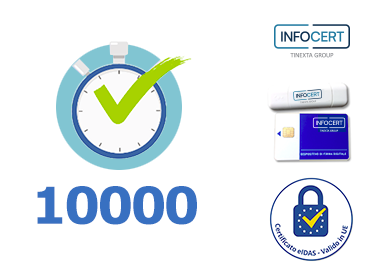 n°10000 Marche Temporali Infocert