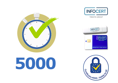 n°5000 Marche Temporali Infocert